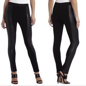 BCBGMaxAzria “Shelby” black leggings size medium